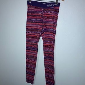 Nike Patterned Leggings